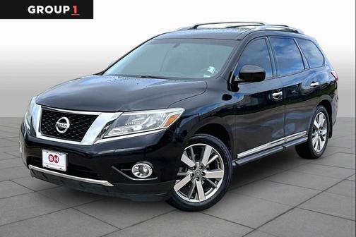 Super Black 2014 Nissan Pathfinder Platinum