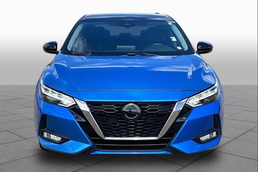 Electric Blue Metallic/Super Black 2022 Nissan Sentra SR