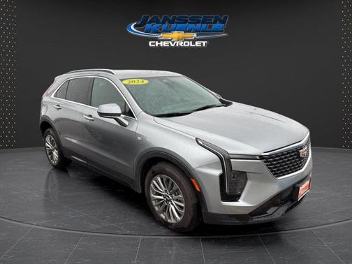 Silver Metallic 2024 Cadillac XT4 Premium Luxury