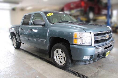 Blue Granite Metallic 2009 Chevrolet Silverado 1500 LT Crew Cab