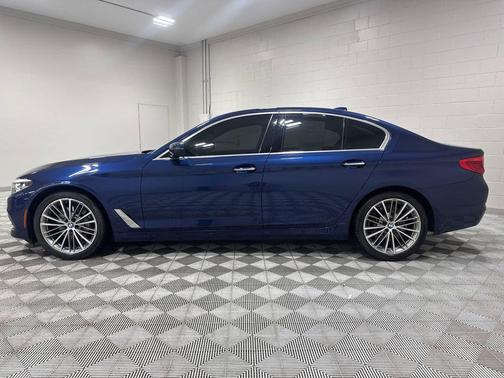 Mediterranean Blue Metallic 2018 BMW 540 xDrive
