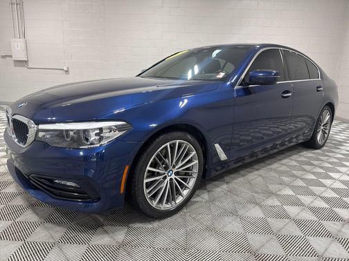 Mediterranean Blue Metallic 2018 BMW 540 xDrive