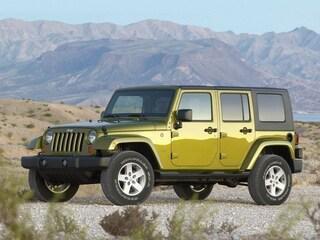 Yellow 2009 Jeep Wrangler Unlimited X