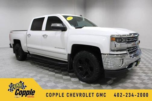 Summit White 2018 Chevrolet Silverado 1500 LTZ