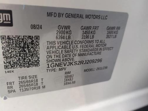 2024 Chevrolet Traverse AWD Z71