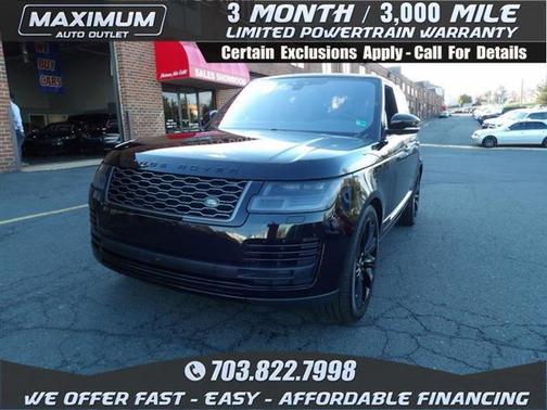 2018 Land Rover Range Rover 3.0L Supercharged