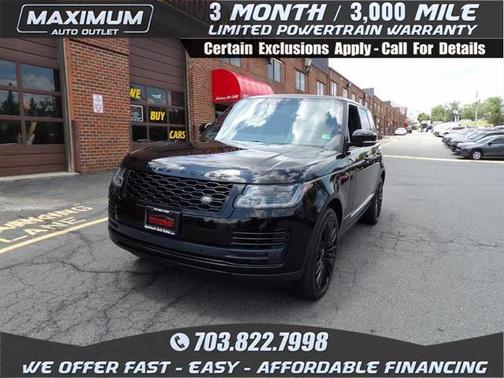 2019 Land Rover Range Rover 3.0L V6 Supercharged HSE