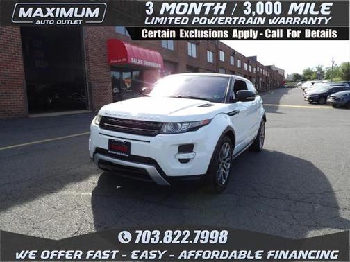 2012 Land Rover Range Rover Evoque Pure Plus