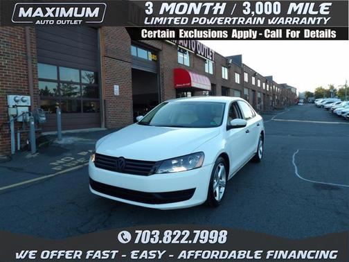 2014 Volkswagen Passat 1.8T Auto SE