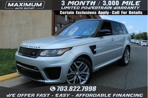 2016 Land Rover Range Rover Sport Supercharged SVR