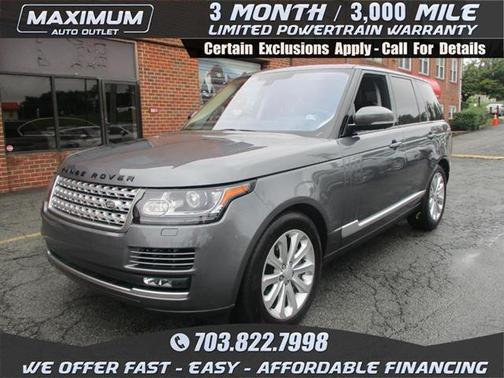 2016 Land Rover Range Rover 3.0L Supercharged HSE
