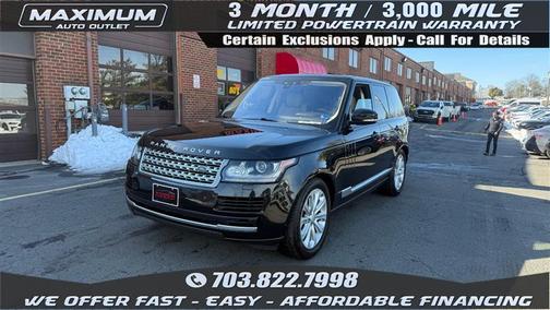 2017 Land Rover Range Rover 3.0L Turbocharged Diesel HSE Td6