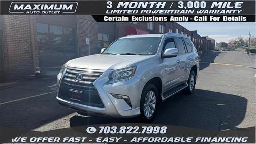 Silver Lining Metallic 2016 Lexus GX 460 4WD 4dr