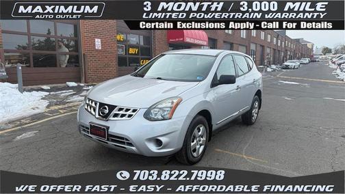Silver 2014 Nissan Rogue Select S SUV