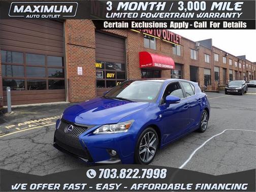 2015 Lexus CT 200h F SPORT