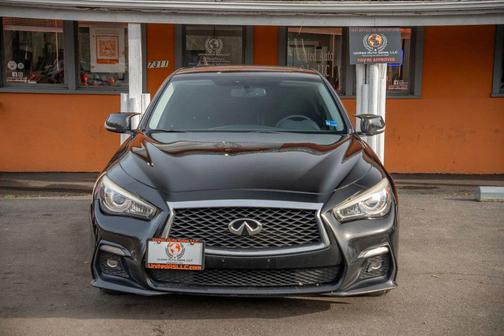 Black 2018 INFINITI Q50 3.0t Sport