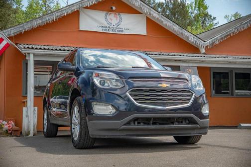 Blue 2017 Chevrolet Equinox 1LT