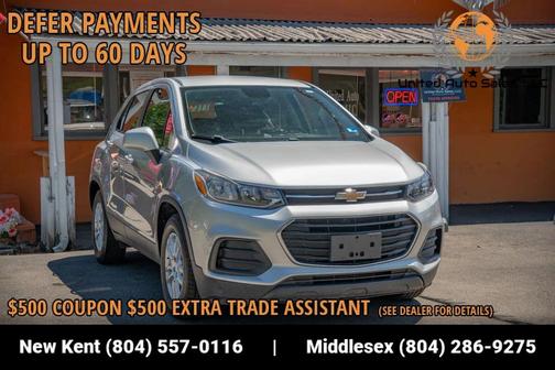 Silver 2017 Chevrolet Trax LS