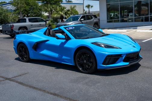 Rapid Blue 2022 Chevrolet Corvette 2LT