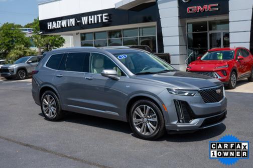 Satin Steel Metallic 2021 Cadillac XT6 Premium Luxury