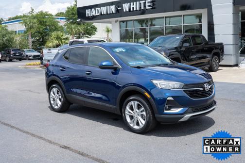 Sapphire Metallic 2023 Buick Encore GX Preferred