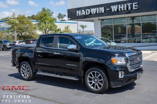 Onyx Black 2021 GMC Canyon Denali