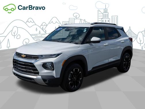 Summit White 2022 Chevrolet Trailblazer LT