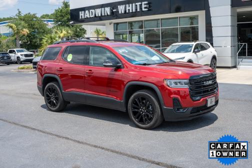 Volcanic Red Tintcoat 2023 GMC Acadia SLT