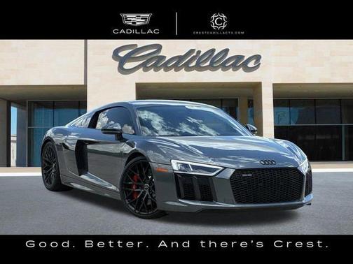 Gray 2018 Audi R8 5.2 V10