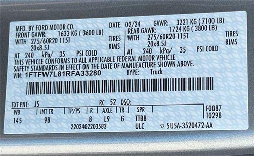 2024 Ford F-150 Platinum