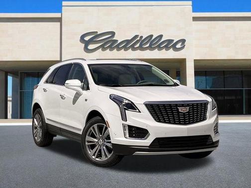 Crystal White Tricoat 2026 Cadillac XT5 Premium Luxury