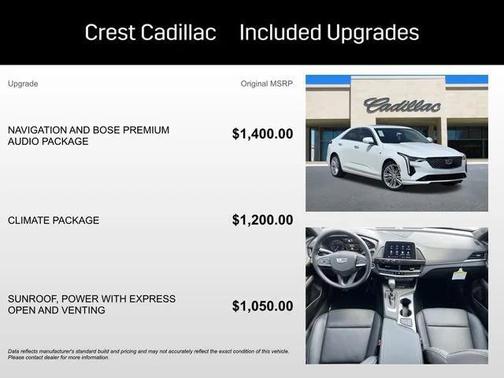 2025 Cadillac CT4 Premium Luxury