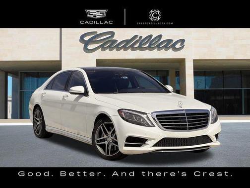 White 2015 Mercedes-Benz S-Class 4MATIC