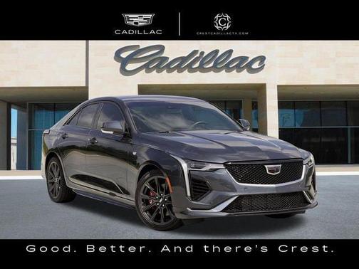 Deep Space Metallic 2025 Cadillac CT4 Sport RWD