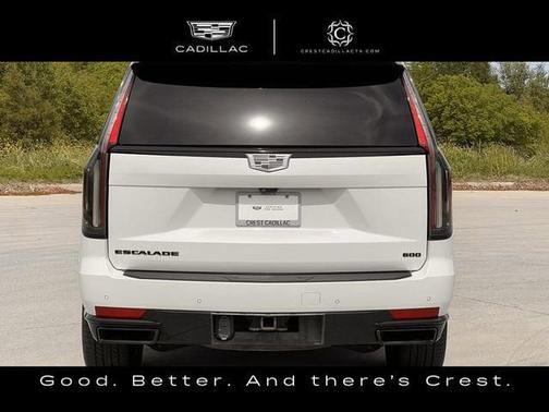 Crystal White Tricoat 2022 Cadillac Escalade ESV Sport Platinum