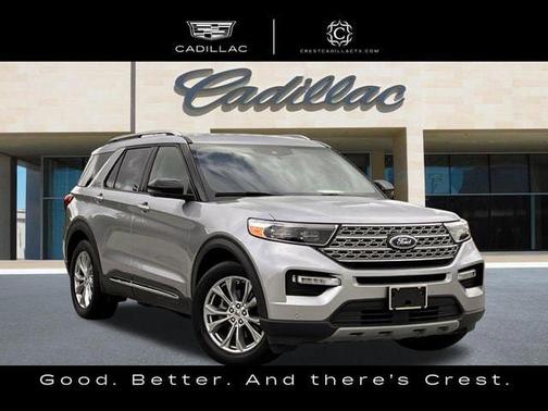 Iconic Silver Metallic 2022 Ford Explorer Limited