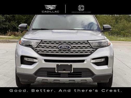 Iconic Silver Metallic 2022 Ford Explorer Limited