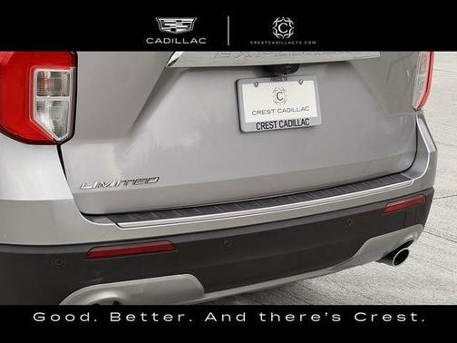 Iconic Silver Metallic 2022 Ford Explorer Limited