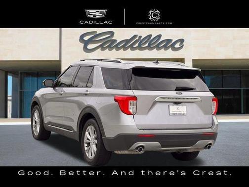 Iconic Silver Metallic 2022 Ford Explorer Limited