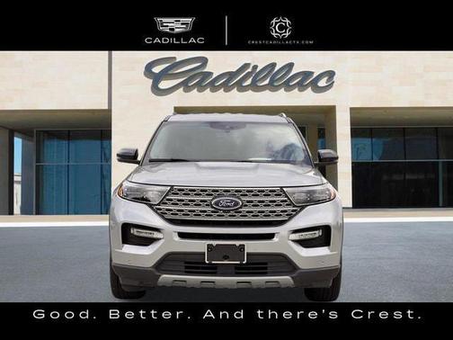 Iconic Silver Metallic 2022 Ford Explorer Limited