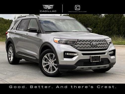 Iconic Silver Metallic 2022 Ford Explorer Limited