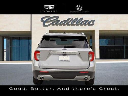 Iconic Silver Metallic 2022 Ford Explorer Limited