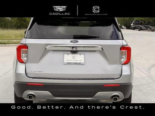Iconic Silver Metallic 2022 Ford Explorer Limited