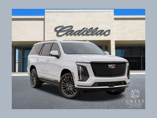 Vibrant White Tricoat 2026 Cadillac Escalade Sport Platinum