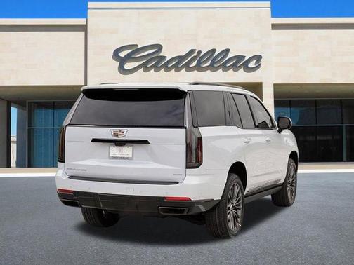Vibrant White Tricoat 2026 Cadillac Escalade Sport Platinum