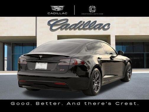 Solid Black 2021 Tesla Model S Plaid