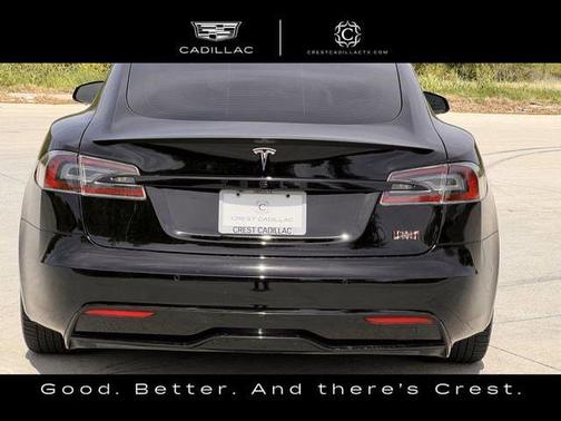 Solid Black 2021 Tesla Model S Plaid