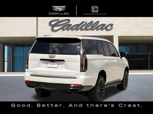 Crystal White Tricoat 2025 Cadillac Escalade Sport