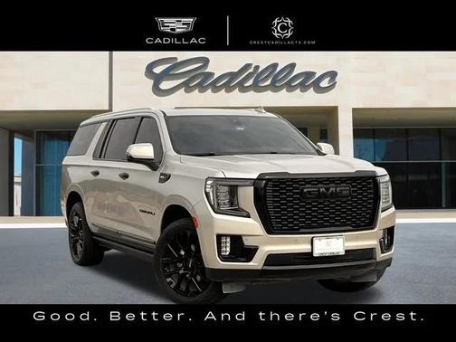 Pearl Beige Metallic 2022 GMC Yukon XL Denali