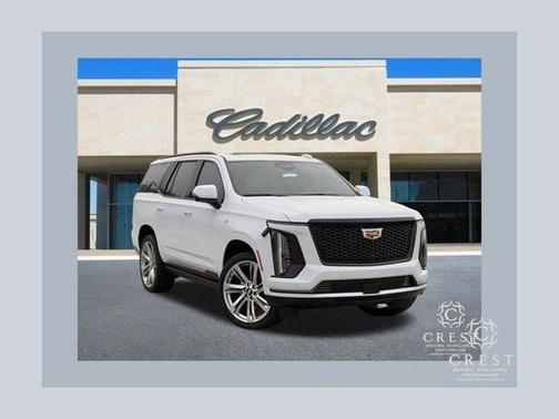 Vibrant White Tricoat 2026 Cadillac Escalade Sport